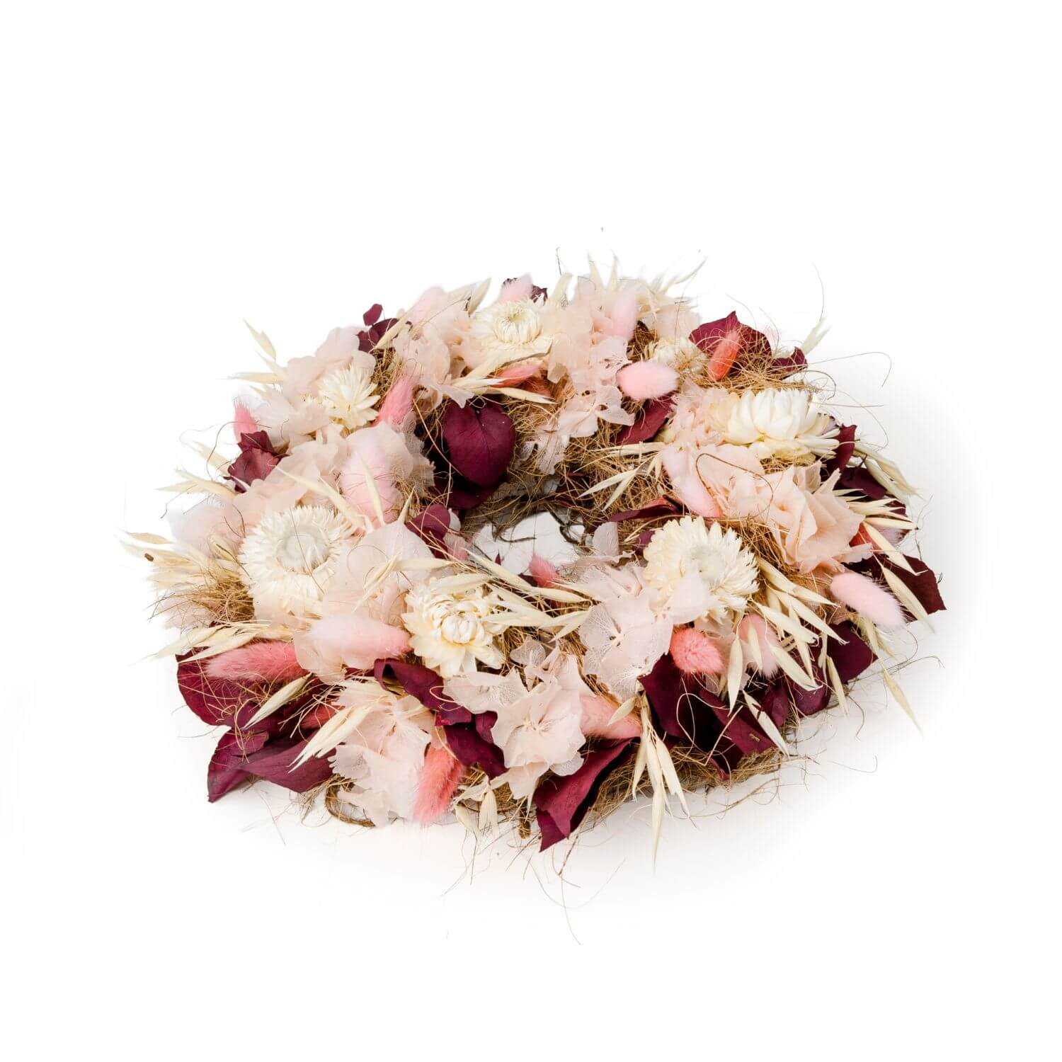 Workshop Herbstkranz aus Trockenblumen mit Duftkerze