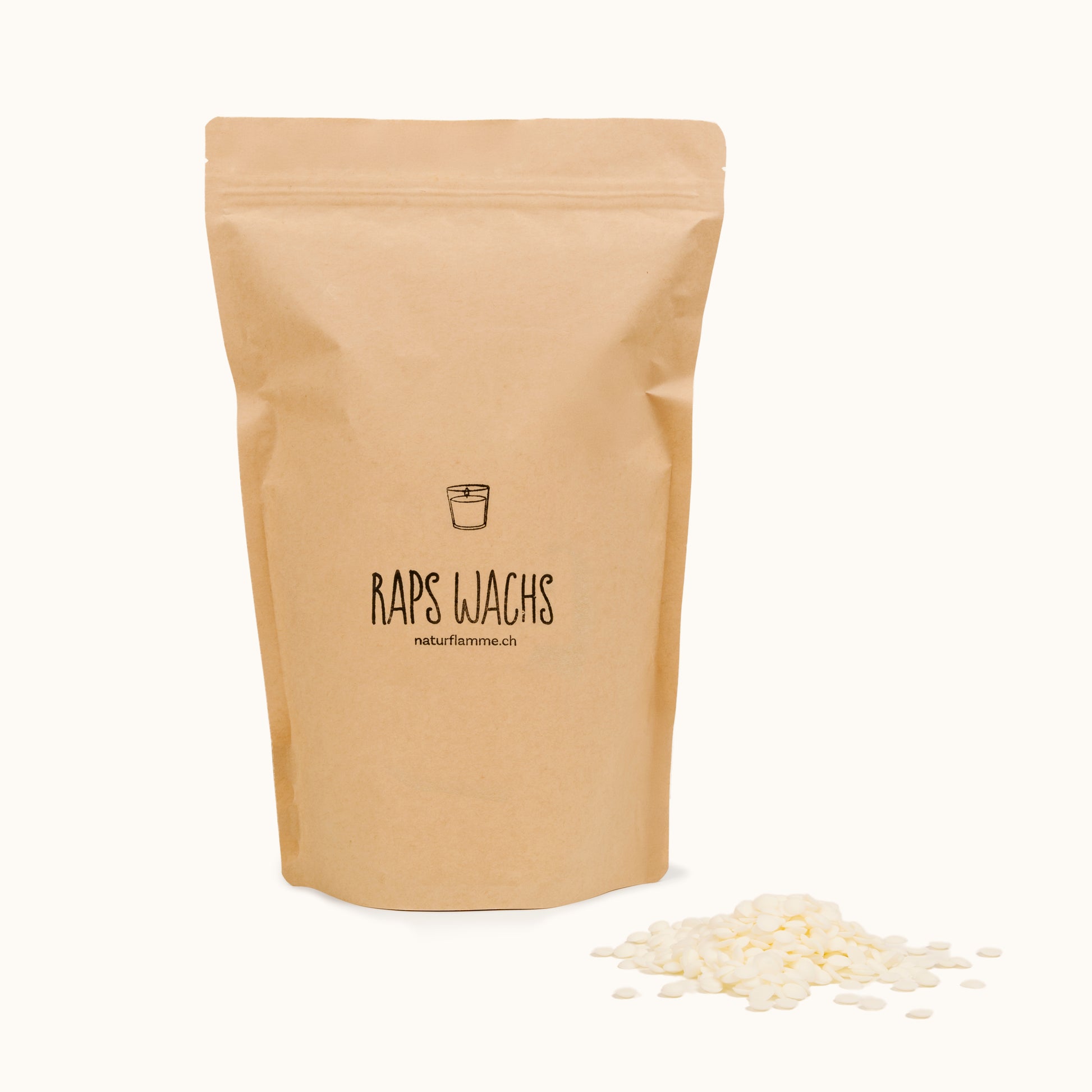 Rapswachs für Behälterkerzen 1kg