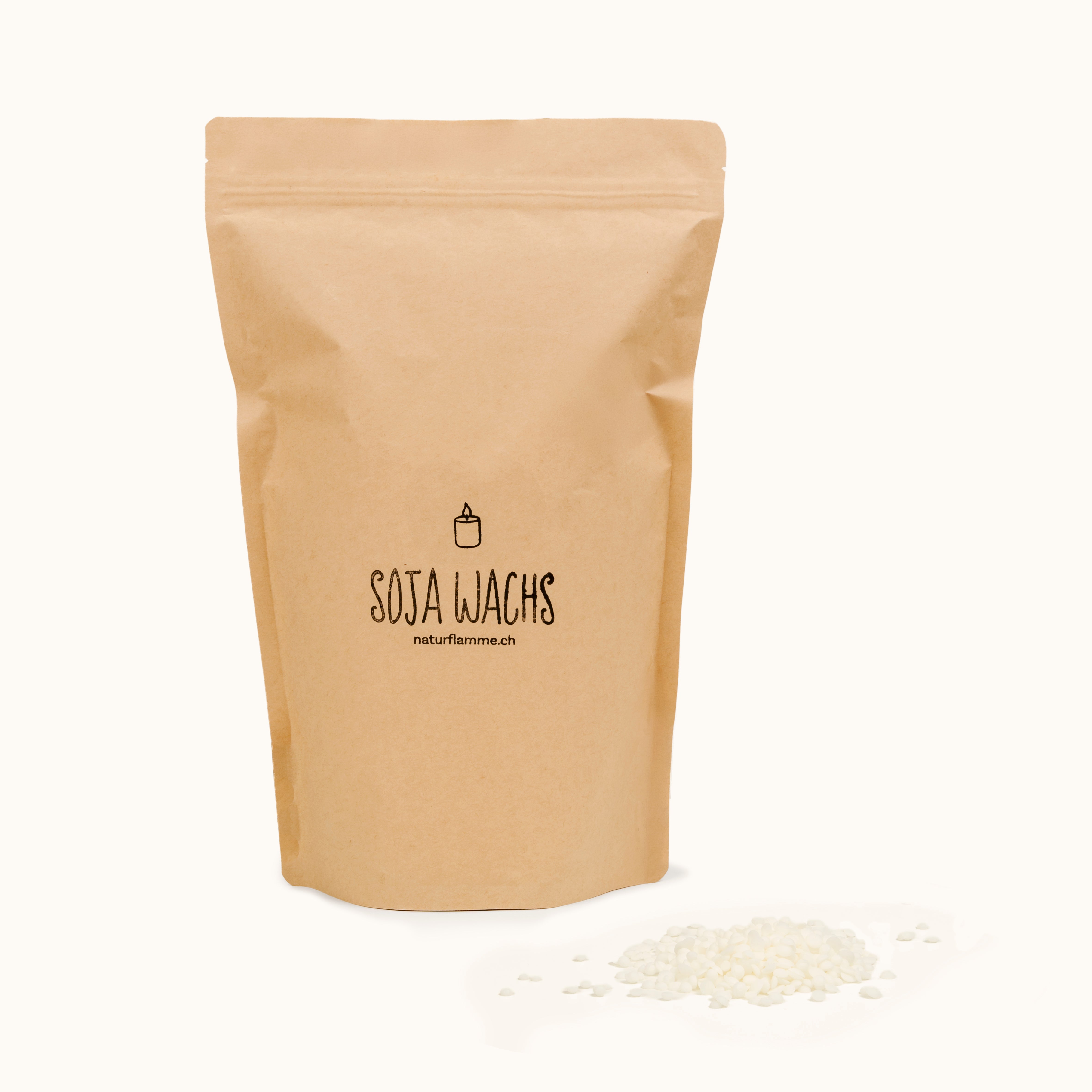 Bio Sojawachs für Standkerzen 1kg