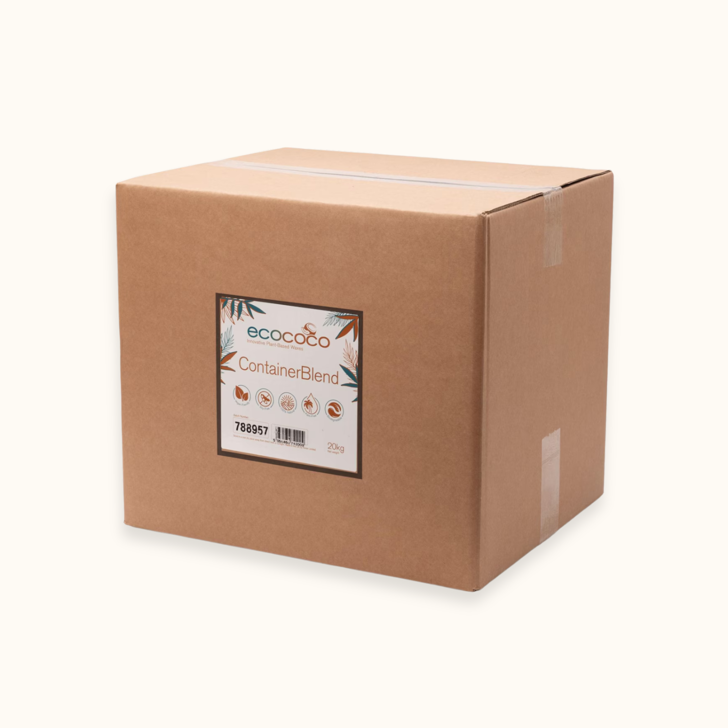 Kokoswachs für Behälterkerzen 20kg