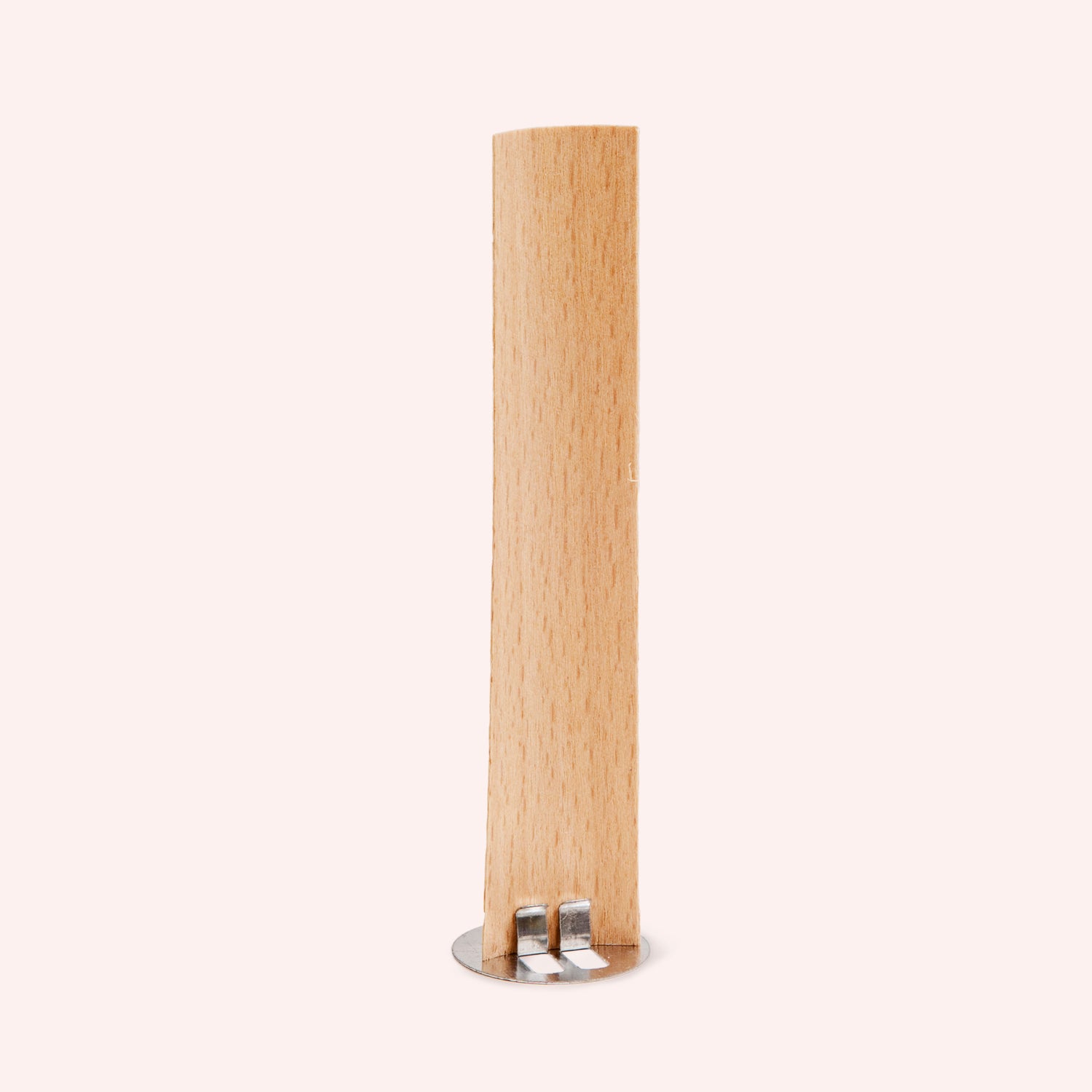 Holzdocht "Curved" FSC© zertifiziert inkl. Halter aus Metall